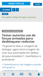 Mobile Screenshot of diariopopular.com.br